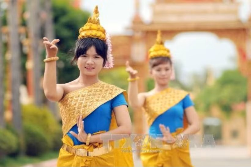 Nghệ thuật múa Apsara độc đáo của đồng bào Khmer(1)